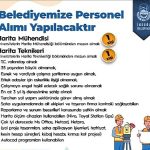 İnegöl Belediyesi Mühendis Ve Tekniker Alımına Çıkıyor