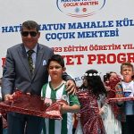 Selçuklu Belediyesi Hatice Hatun Külliyesi Çocuk Mektebinde 4-6 yaş grubunda eğitim alan öğrenciler için mezuniyet töreni düzenledi