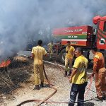 Belediye personelleri büyük bir felaketin önüne geçti 