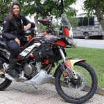 Gülşah Merve Yüksel Motosikletiyle Dünya Turuna Başladı!