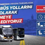 Metrobüs yolunu kalıcı olarak yenilemeye devam ediyoruz