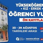 Antalya Büyükşehir Belediyesi Yükseköğrenim Yurtları için ön kayıtlar başladı