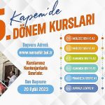 KAPEM’de 55. Dönem Kursları için kayıtlar başladı