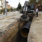 Korkuteli İstiklal Caddesi alt yapısı yenileniyor