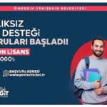 Yenişehir Belediyesinin karşılıksız eğitim desteği başvuruları başladı