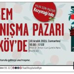 Deprem dayanışma pazarı 30 aralık kadıköy kozyatağı’nda