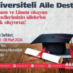 ‘Üniversiteli Aile Desteği’ başvuruları başlıyor