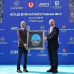 Şehir Hastanesi Tramvay Hattı törenle açıldı