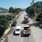 Muğla Büyükşehir Bodrum’un Yollarını Güvenli Hale Getiriyor