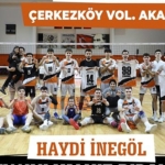 İnegöl Belediyespor Çerkezköy Voleybol Akademiyi Konuk Edecek